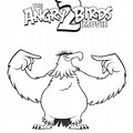 Angry Birds Mighty Eagle Coloring Pages