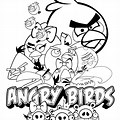 Angry Birds Coloring Pages for Kids