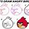 Angry Birds Drawing Step by Step