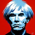 Andy Warhol Pop Art Self Portrait