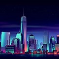 Animated New York City Background