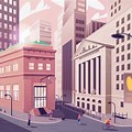 Animated New York City Street Background