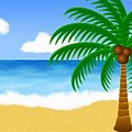 Animated Beach Cartoon Background HD