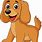 Animated Cartoon Puppy