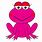 Animated Pink Frog