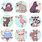 Anime Animal Stickers