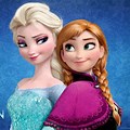 Anna and Elsa From Frozen Disney W