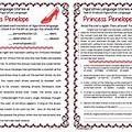 Answers to Figurative Language Worksheet Princess Penelope