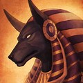 Anubis Egyptian God of the Dead Drawing