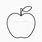 Apple Shape Vector