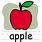 Apple Word Clip Art