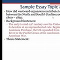 Apush Thesis Statement Examples