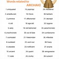 Archaic English Grammar