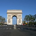 Arc De Triomphe Front View