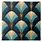 Art Deco Fan Tile