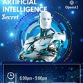 Artificial Intelligence Course Poster Template