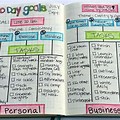 Bullet Journal Goals for Day