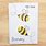 Bumble Bee Birthday Card