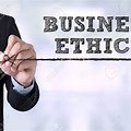 Business Ethics Light Background