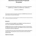 Business Partnership Proposal Writing Tips