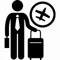 Business Travel No Background Icon