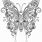 Butterfly Design Coloring Pages