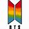 BTS Logo Rainbow