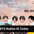 BTS Roblox Outfit Codes