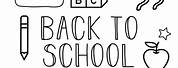 Back to School Coloring Sheets for Kids