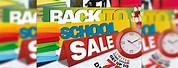 Back to School Sale Flyer