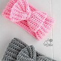 Baby Bow Headband Crochet Pattern