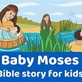 Baby Moses Bible Story