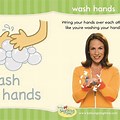 Baby Sign Language Wash Hands