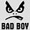 Bad Boy Clip Art Black and White