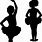 Ballet Girl Silhouette