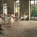 Ballet Rehearsal Edgar Degas