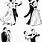 Ballroom Dance Drawing