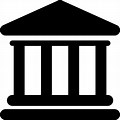 Bank Building Icon Transparent Background