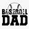 Baseball Dad SVG Free