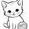 Basic Cat Coloring Pages