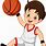 Basketball Boy Cartoon