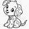 Barbie Puppy Coloring Pages