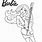 Barbie Rock Star Coloring Pages