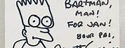 Bartman 1. Sketch Simpsons