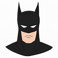 Batman Face Sketch Drawing Outline