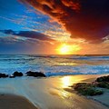 Beach Sunset Wallpaper for Laptop