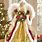 Beautiful Christmas Angel Tree Topper