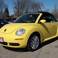 Beetle Car Yellow Black