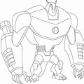 Ben 10 Aliens Coloring Pages