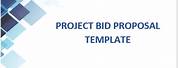 Bid Proposal Cover Page Template